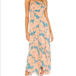 Free people Heatwave printed midi dress
